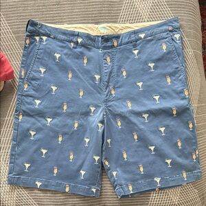 Tommy Bahama Blue Cocktail Print Men Shorts
